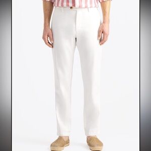 Tommy Bahama 100% Cotton Khaki Pants 35x30 Flat Front Classic Fit